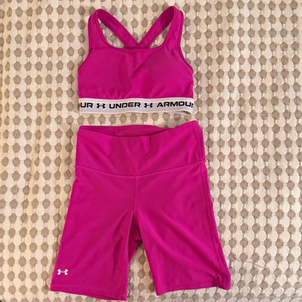 Under Armour Magenta Shorts